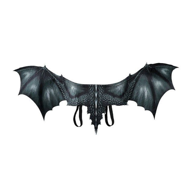 yingyy Lightweight Dragon Pinion Wing Props For Adult Cosplay Events Is Best Gift For Friends Halloween Black