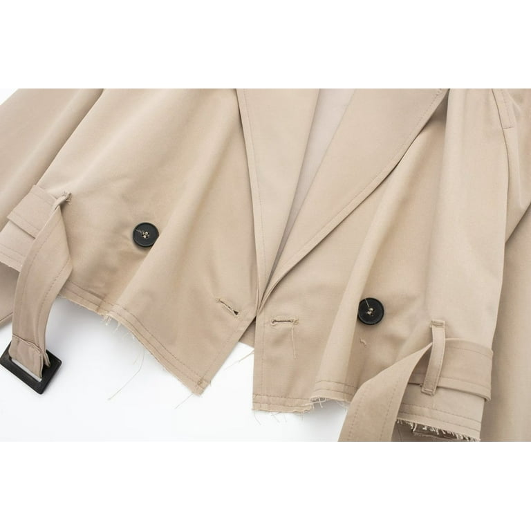 ジャケット・アウター nestrobe SUPIMA COTTON TRENCH COAT BEIGE Shop Supima® Cotton Water Repellent Cropped Trench Coat on
