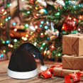 thumbnail image 6 of Haiem Sunset Western Cowgirl Pattern Santa Hat Confortable Velvet Christmas Hat for Christmas Party Favors Fit for Adults Men Women, 6 of 6