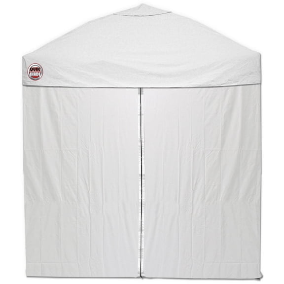 Quik Shade 10' X 10' Instant Canopy Wall Panel Accessory Set For We100/C100/Sx100 Canopies With Zipper Entry