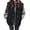 Black, variant on Zeagoo Puffer Vest Women Sleeveless Quilted Jacket Lightweight Snap Zip Up Stand-up Collar Down with Pockets Outerwear