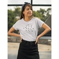 thumbnail image 2 of A Flock Of Flying Birds.  T-Shirt Women -Image by Shutterstock, Female Medium, 2 of 4