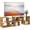 Rustic Brown, variant on LinkRomat 2 Cube Open Bookshelf Bookcase,L-Shaped TV Console Stand with Open Storage Shelves for CDs/Movies/Books,Perfect for Living Room,Bedroom(41" Rustic Brown）