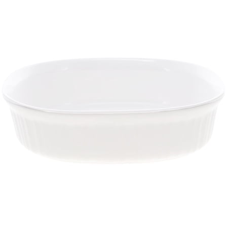 CorningWare FS2 2.5qt Oval French White Casserole Dish