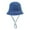 Navy, variant on FAOWME Kids Baby Girls Boy Toddler Solid Color Outdoor Adjustable Bucket Sun Beach Hat Navy L
