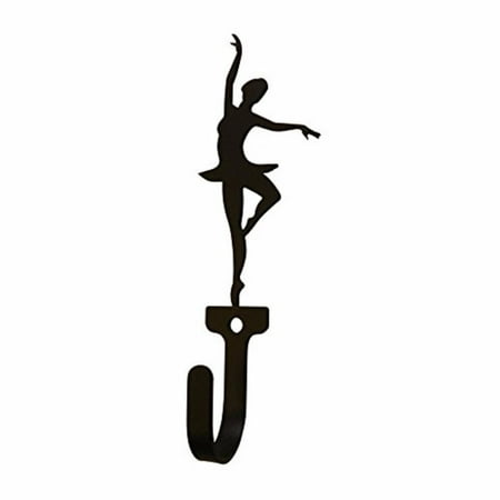 

5.75 Inch Ballerina Woman or Girl Wall Hook Small