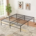 thumbnail image 1 of VECELO 18 Inch Metal Platform Bed Frame, Heavy Duty with Under-bed Storage and No Box Spring Needed, King, 1 of 8