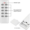 thumbnail image 5 of Wireless Outlet Switch with Remote Control - Wirelessly Turn Power On Off Wireless Electrical Outlet Plug for Household, 5 of 5