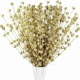 thumbnail image 6 of Noothes Gold Christmas Glitter Berries Stems 19 Inch Artificial Berry Picks for Tree Wreath Wedding Holiday Decor, 6 of 7
