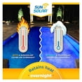 thumbnail image 3 of Clear 7 ft x 7 ft Square Solar Cover | 1200 Series | Heat Retaining Blanket for Inground & Above Ground Swimming Pools & Spas | Sun's Natural Energy Heats Pool | Bubble Heating Blankets, 3 of 6