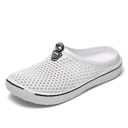 

JACKSHIBO Mens Women s Sandals Beach Holes Casual Outdoor Unisex Shoes Slippers Anti-Slip Sandals Beach Pool Quick Dry