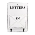 thumbnail image 1 of Letter Rack, Durable Convenient Wall-mounted Mailbox  For Shop Cafe, Bar For Storing Letters Postcards, Newspapers For Decoration For Home, 1 of 3