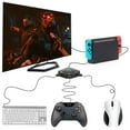 thumbnail image 3 of Adaptador USB para teclado y ratón con indicador LED. Convertidor Plug and Play compatible con PlayStation 4/3, Xbox One/360 y Switch Lite, 3 of 7