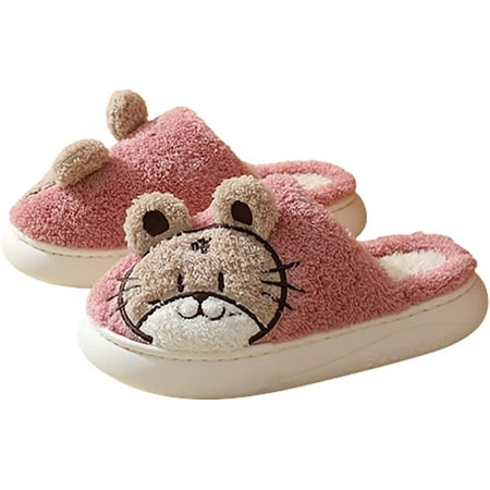 

CoCopeanut Women Cute Cat Slippers Non-Slip Winter Cozy Warm Plush Lined House Slippers Indoor & Outdoor 2022