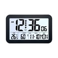 thumbnail image 1 of Reloj digital con pilas y alarma doble para gimnasio, sala de estar y aprendizaje. H180 negro, 1 of 9