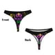 thumbnail image 3 of Balery Mardi Gras with Flamingo Tangas de Algodón para Mujer con Estampado – Ropa Interior Sexy, Transpirable, G-string-Small, 3 of 6