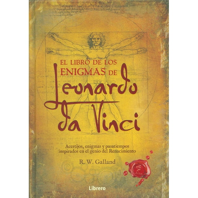 LEONARDO DA VINCI EL LIBRO DE LOS ENIGMAS LIBRERO RICHARD WOLFRIK GALLAND