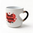 thumbnail image 4 of Heat Sensitive Color Changing Coffee Mug, Mom Ever Heart Handle Ceramic Tea Cup for Mother's Day Gift, Black, 4 of 9