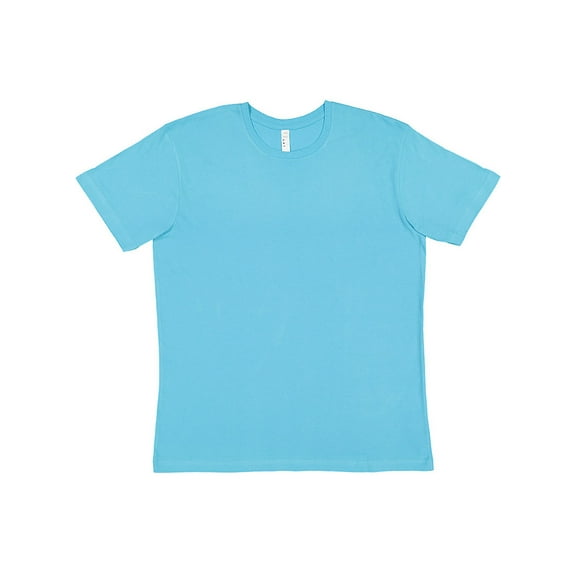 LAT B00638217 Fine Jersey T-Shirt, Aqua - 2XL