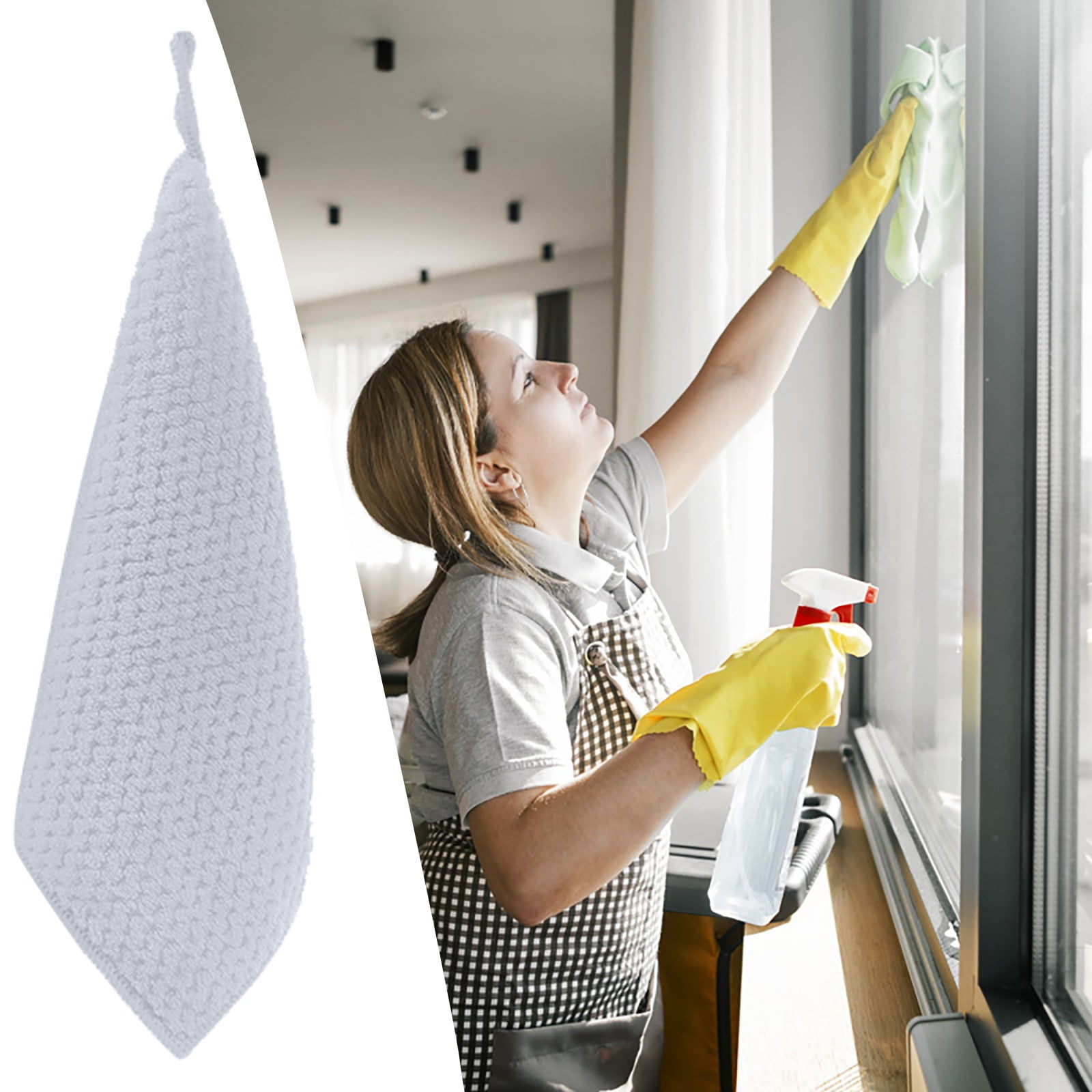 Lot De 2 Petites Serviettes De Toilette Absorbantes Et Douces Avec