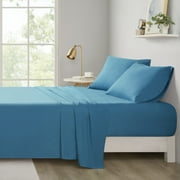 Microfiber Sheet Set Comfort Classics, Full, Teal