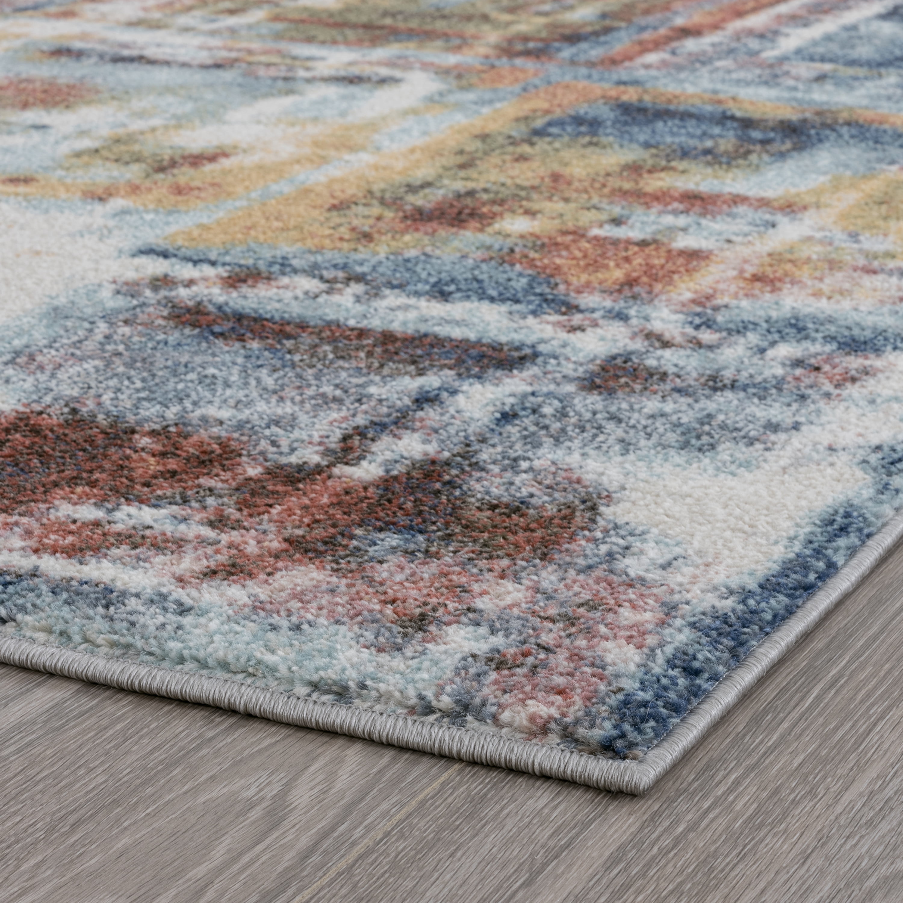 9x12 Modern Navy Large Area Rugs for Living Room | Bedroom Rug | Dining Room Rug | Indoor Entry or Entryway Rug | Kitchen Rug | Alfombras para Salas 8'9'' x 12'2''