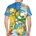 thumbnail image 7 of Simpsons Men'S Short-Sleeve T-Shirt Summer Casual Tee Top Breathable Crewneck T-Shirt X-Large, 7 of 7