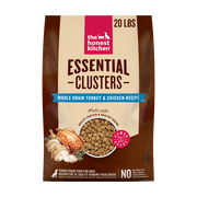 The Honest Kitchen Human Grade Essential Clusters Dry Dog Food Whole Grain Turkey & Chicken Dry Dog Food 20 lb Bag