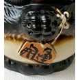 thumbnail image 5 of Onegai Praying Tanuki Japanese Raccoon Dog Shigaraki yaki ware Happy from Japan 4.73 x 6.30 x 6.89', 5 of 5