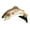 Hand Painted A, variant on Rainbow Trout Leaping Pin, Pewter, F003, 1 1/4" Lapel Pin, Hat, Pins, Brooch, Brooches, Jewelry, Gift, Fishing, Salmonoids, 100% Handmade in the USA, 200 Fish Designs Available