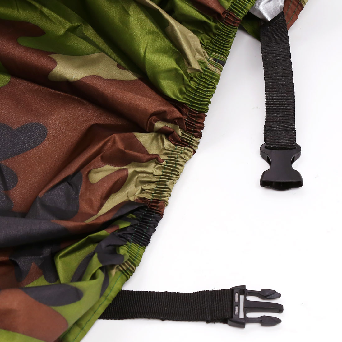 REGALWOVEN 190T Rain Dust Motorcycle Cover Outdoor Waterproof UV Protector for Yamaha Camouflage L