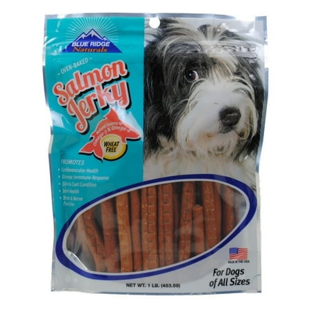 Blue Ridge Naturals Oven Baked Salmon Jerky Dog Treats