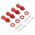 thumbnail image 1 of Adaptateurs de Moyeu de Roue Hexagonale, Adhérence Stable, Extension de Roue Plus Forte, Adaptateur de Moyeu Hexagonal pour 1/10 hors Route RC Voiture Rouge, 1 of 8