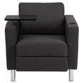 thumbnail image 4 of Bowery Hill Chaise d'Invité en Tissu avec Porte-Gobelet en Gris Anthracite, 4 of 4
