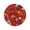 Colorful Balls And Cherry Blossoms, variant on Round Premium Polyester Tablecloth Round Table Cloth Cover For Kitchen And Dining Room Japanese Kimono Style