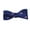 American Flag - Navy - Woven Silk, variant on Turtle Bow Tie - Green on Pink, Woven Silk, Adult Tie Yourself Bow Tie