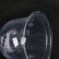 thumbnail image 1 of Cubierta de plástico transparente para plántulas de jardín, incluye clavos para el suelo, 19,5 x 17 cm, 1 of 4