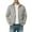 #023 Gray, variant on Men's Full Zip Up Lightweight Jacket with Side Pockets, Casual Classic Durable Workwear Coat, Green,2XL