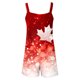 thumbnail image 5 of MKLEKYY Pijamas Mujer Algodon, Mono Corto para Mujer, Mono Informal de Verano A La Moda con Estampado de Bolsillo, Mono Corto, 5 of 5