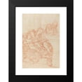 thumbnail image 2 of Italian 17th Century 11x14 Black Modern Framed Museum Art Print Titled - Madonna and Child with Saints John and Joseph (Recto) (17th Century), 2 of 5