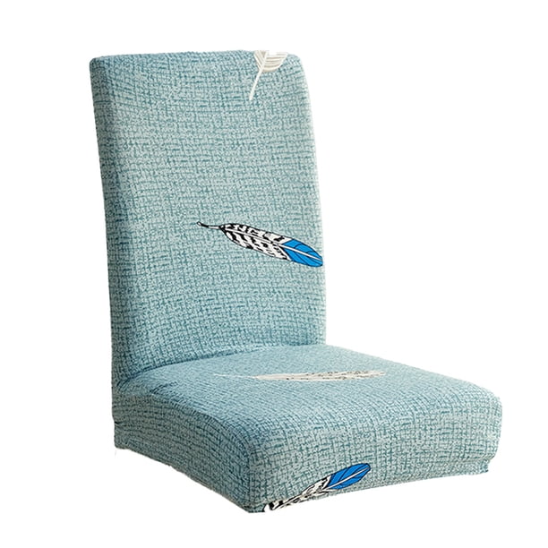 Funda para silla de comedor lavable extraíble, funda protectora para sofá, funda para silla con patrón impreso de tela de spandex