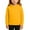 Yellow, variant on Ruyang Kids Boys Girls Plain Hoodies Cute Trendy Hooded Sweatshirts Long Sleeve Pullover Hoodie Cool School Preppy Top