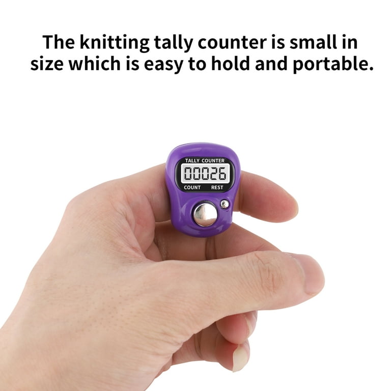 Digital Row Counter for Knitting & Crocheting