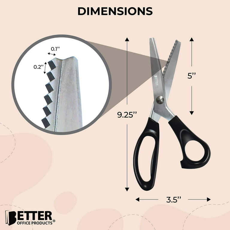 Zig Zag scissors Unboxing, 6 different shapes