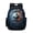 Stone Soccer Print Blue Black, variant on SCRAWLGOD Stone Soccer Print Blue Black School Backpack for Boys Girls Backpack for Kids Teens Elementary Middle School 17 inch Large Knapsack with Padded Strap