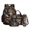 American Flag Wolf Forest Camo, variant on Xixirimido Eagle Forest Camo Print 4 Piece Kids Backpack Set with Lunch Box Pencil Case and Water Bottle Holder 17 Inch Backpack for Boys Teens Elementary Middle School