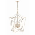thumbnail image 5 of 4000-MB Millennium Lighting Tracy - 4 Light Pendant-30.5 Inch Tall and 18 Inch Wide-Matte Black Finish    -Traditional Installation, 5 of 16