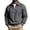 Dark Gray, variant on Daweinan Men's Quarter Zip Pullover Sweatshirt Loose Fit Long Sleeve Relaxed Fit Casual Athletic Top for Daily Wear Outdoor Work Sports