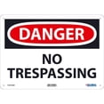 thumbnail image 3 of Global Industrial Danger No Trespassing Sign, 10x14, Aluminum, 3 of 3