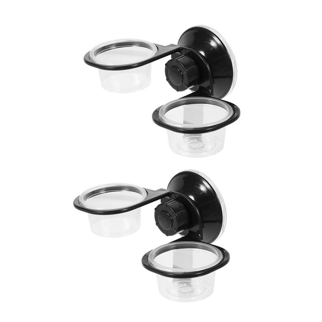 2Pcs Household Reptile Bowls Hanging Water Dishes Multi-function Food Cups Reptile Accessory